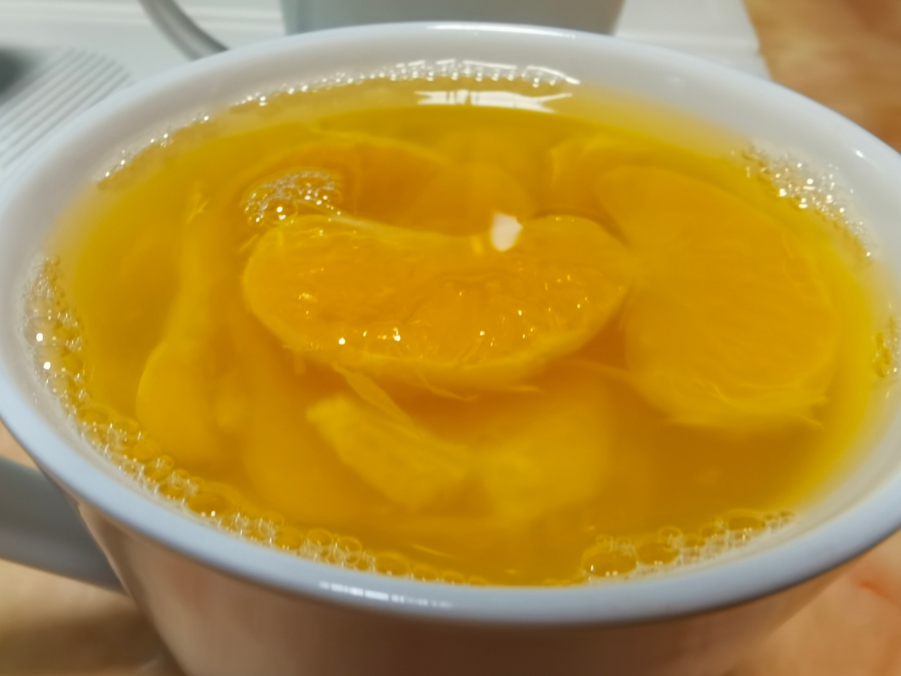 🍊橘子煮水（补充维生素，消耗皮皱失水橘子的好办法）