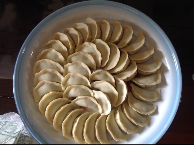 香菇肉馅饺子