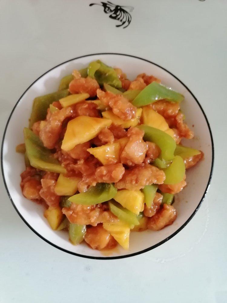 毛利兰1314做的菠萝古老肉