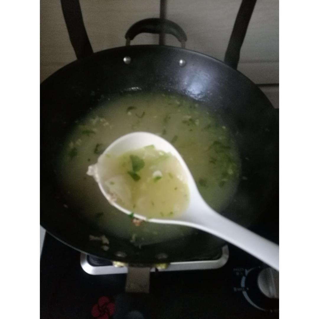 虾皮冬瓜汤