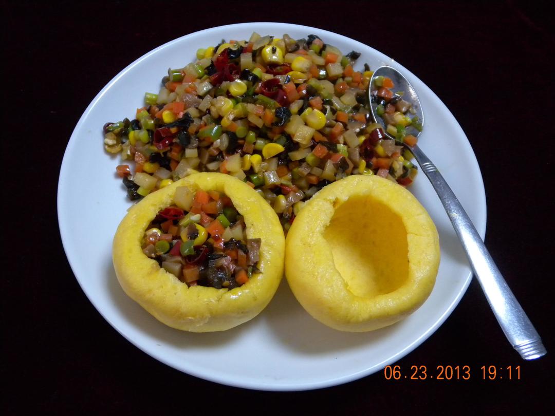 南瓜窝窝头的做法