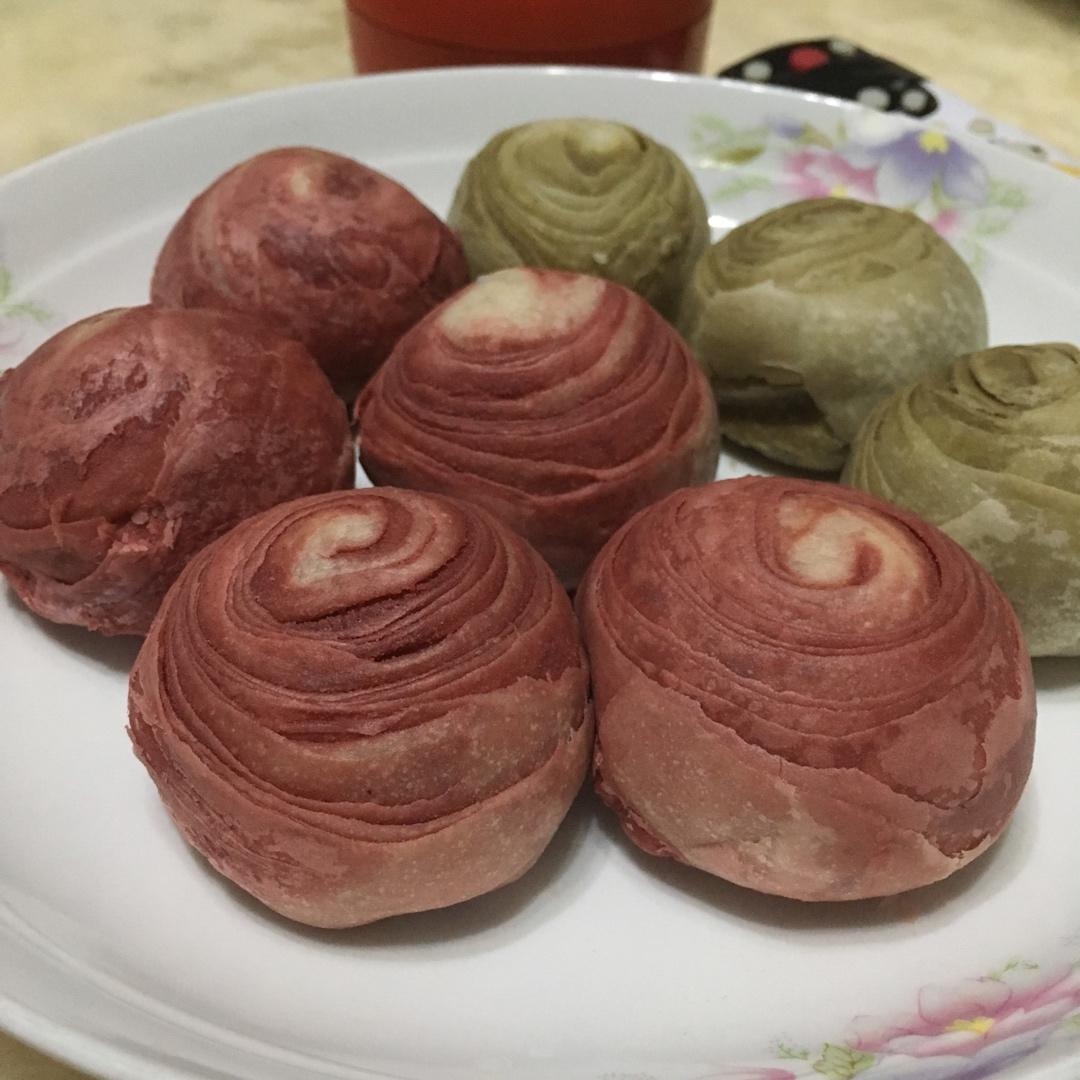 做好吃又好看的蛋黄酥（抹茶/紫薯/原味，多图，更多文字，知识帖）