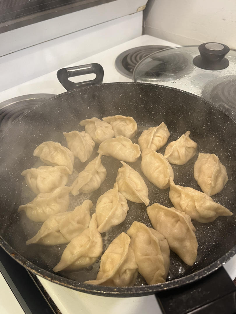 手工揉面三分钟，又韧又薄又好包的饺子皮