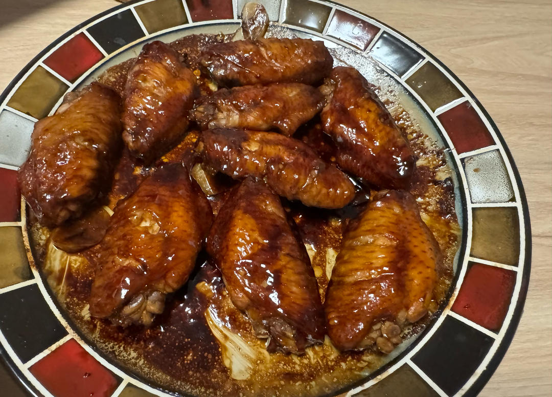 蜜汁鸡翅（微波炉简易版）