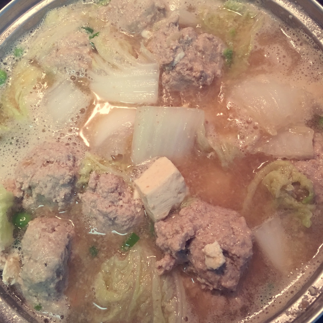 冬瓜汆丸子汤