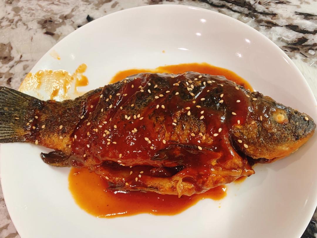 糖醋鱼（媲美饭店超简单高颜值）