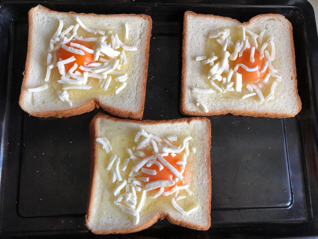 快手早餐—鸡蛋吐司（烤箱版）