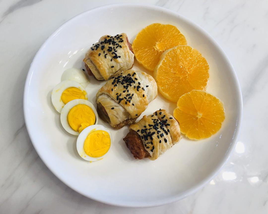 快手早餐—mini香肠卷的做法