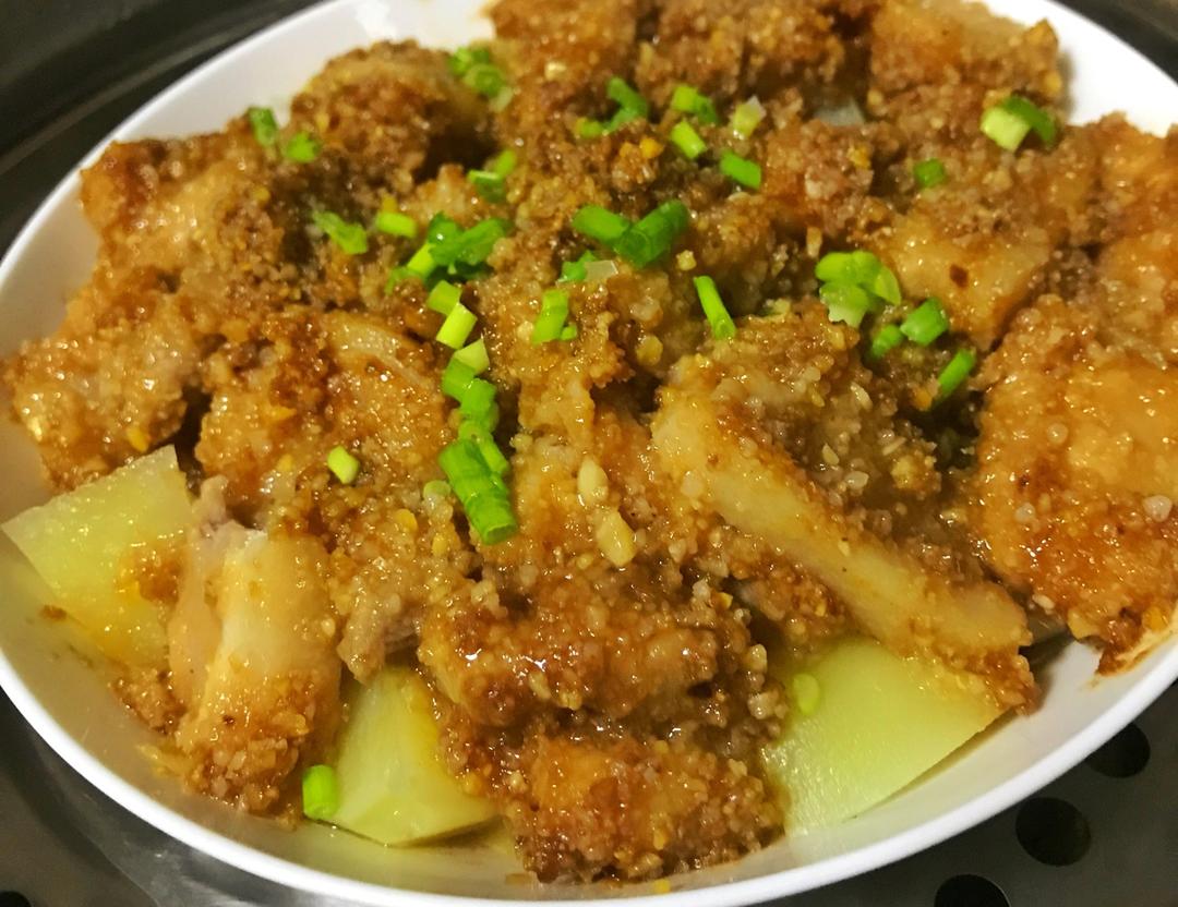 土豆粉蒸肉