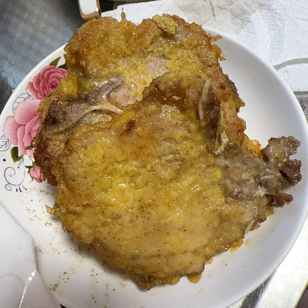 蛋汁椒盐大排