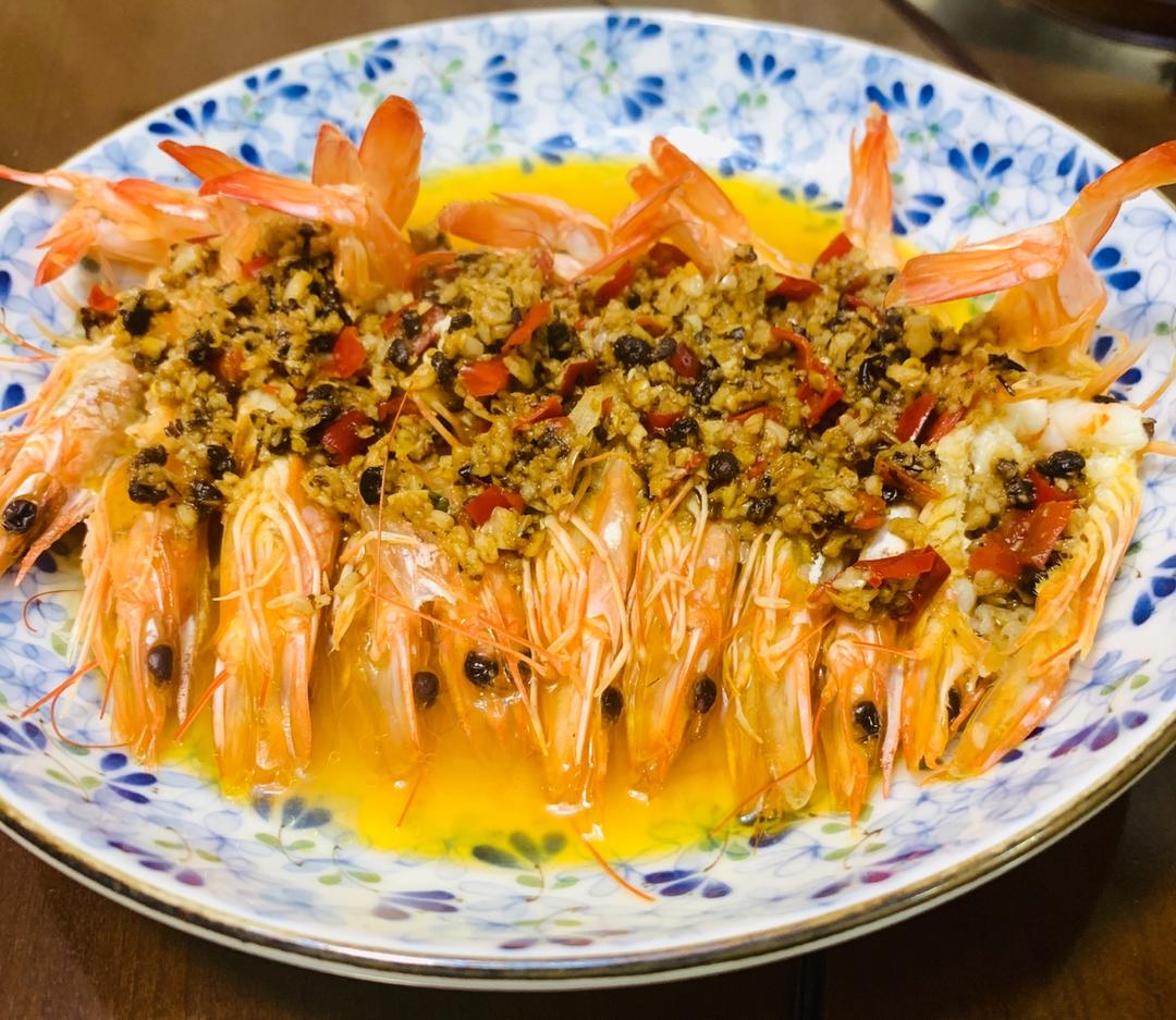 蒜蓉粉丝蒸虾