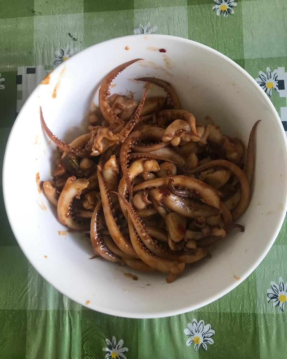 老干妈辣炒鱿鱼须
