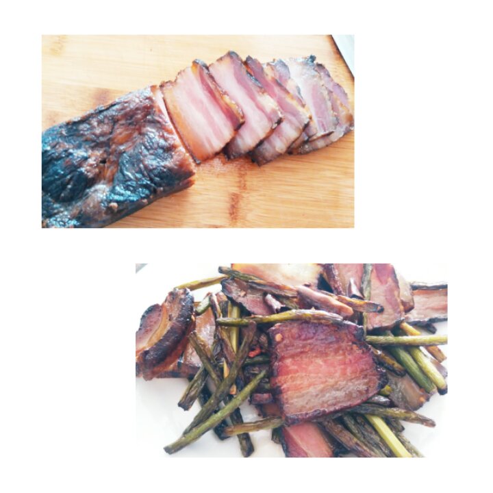 蒜苔炒腊肉