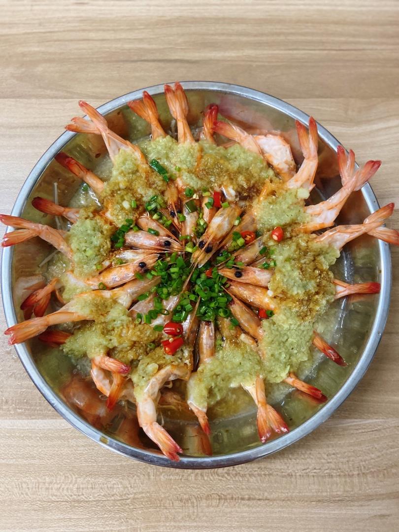 金针菇蒜蓉虾