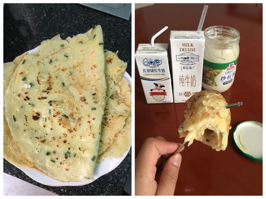 宝宝辅食：简易营养鸡蛋土豆饼-10分钟搞定