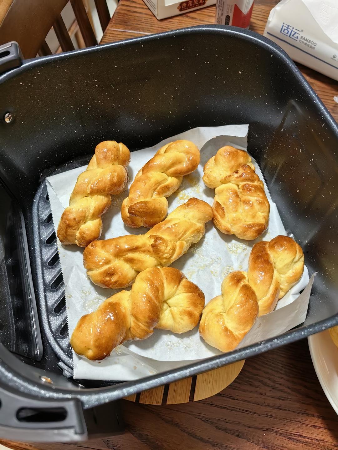 蜂蜜奶香大麻花（空气炸锅版）