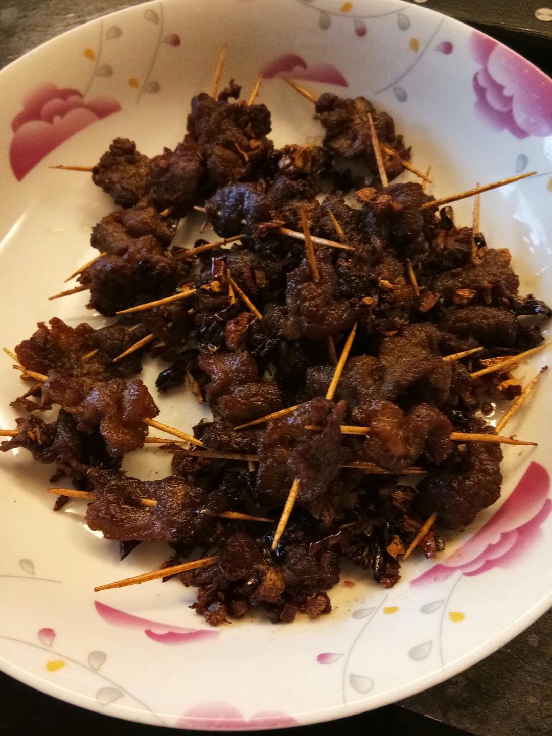 牙签牛肉 道地湖南味