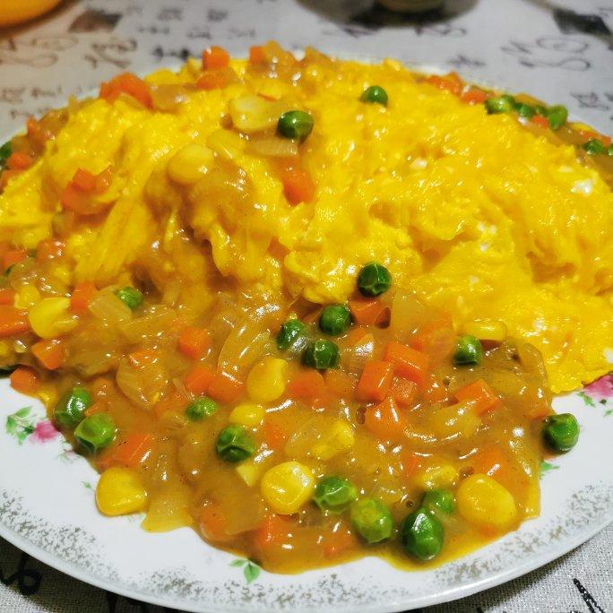 【流心蛋包饭】