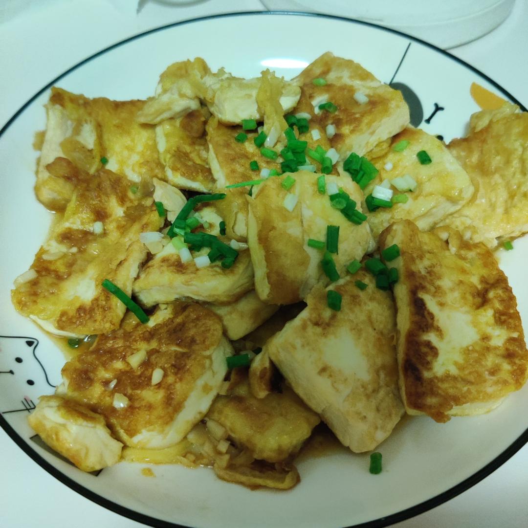 无敌好吃的香煎豆腐