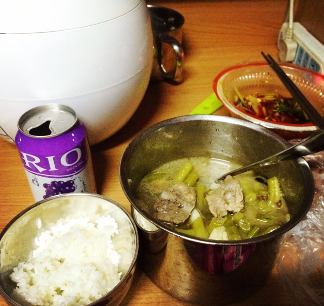 排骨炖豆角