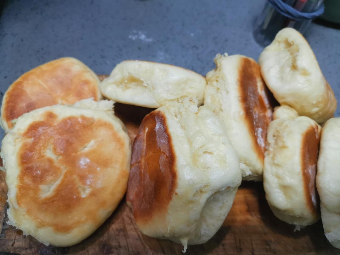 奶香味开花馒头