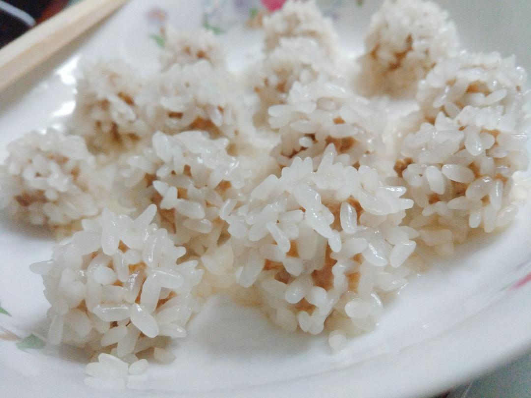 糯米珍珠丸子
