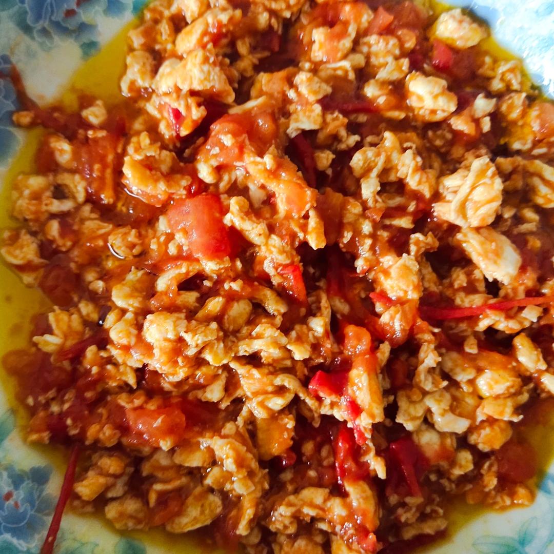 超嫩滑的番茄炒蛋