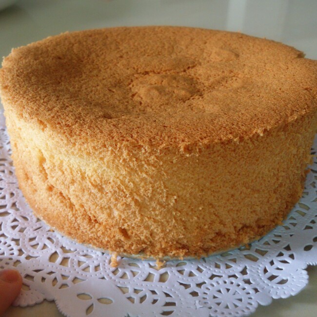 6寸戚风蛋糕（2蛋）