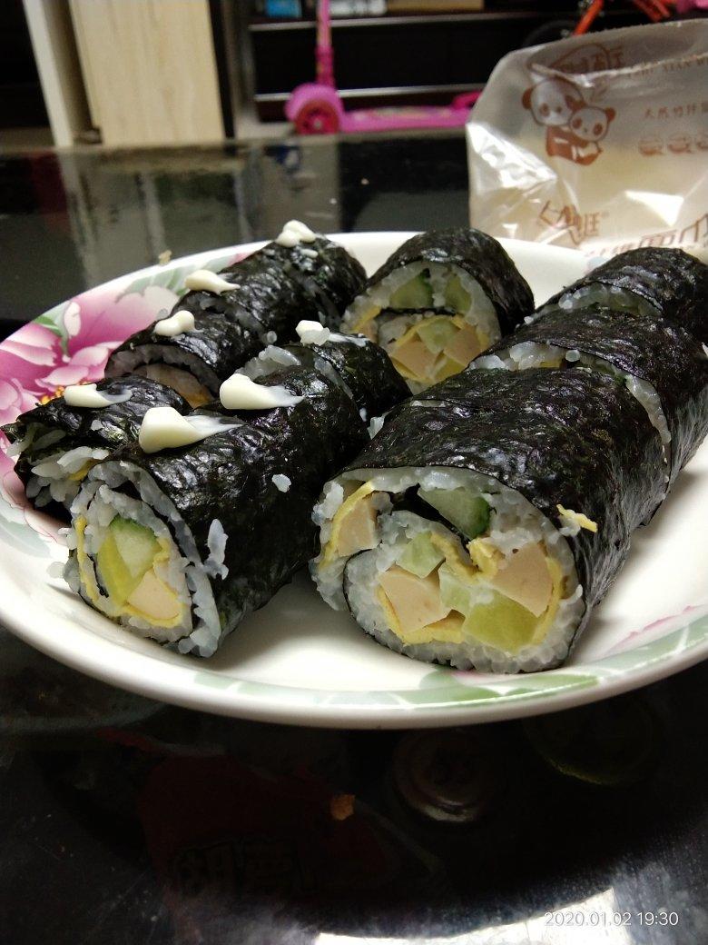 简单寿司/鸡蛋寿司/反转寿司/花样寿司/紫菜包饭