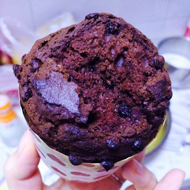 倍量巧克力纸杯蛋糕