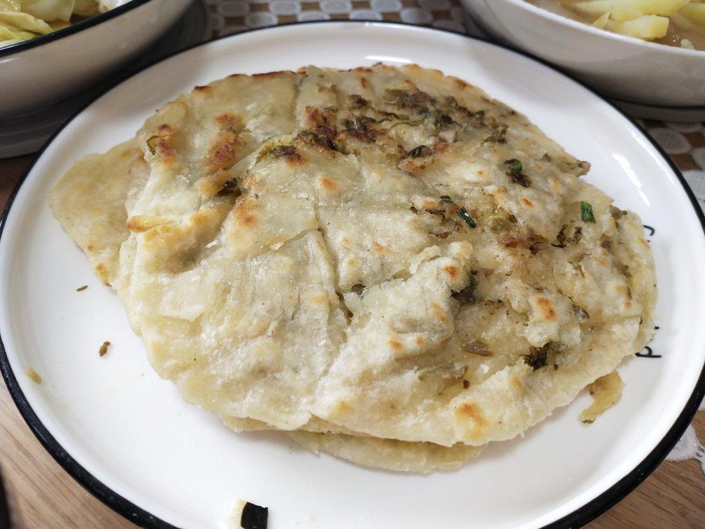 简单又好吃的咸菜饼