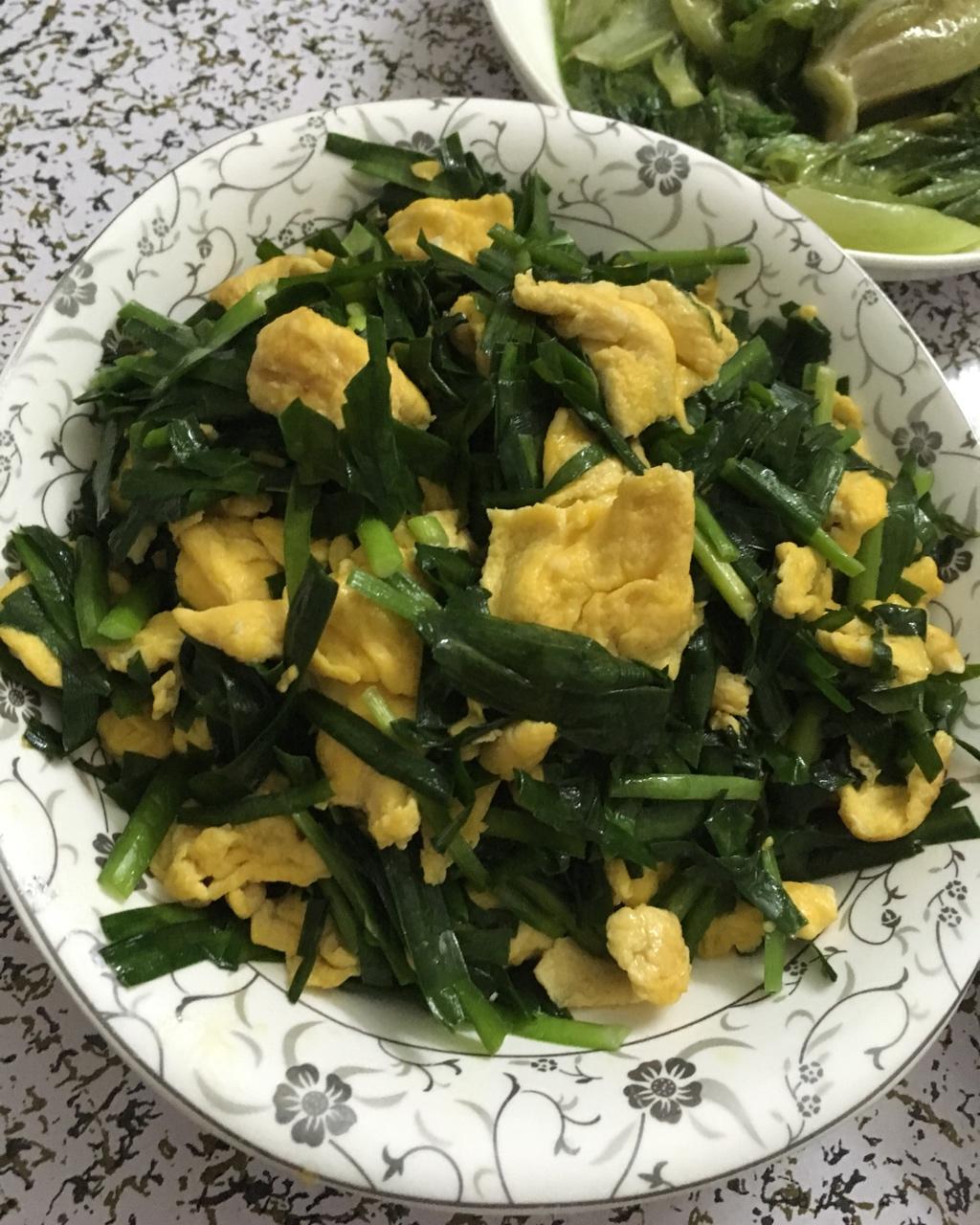 快手韭菜炒鸡蛋