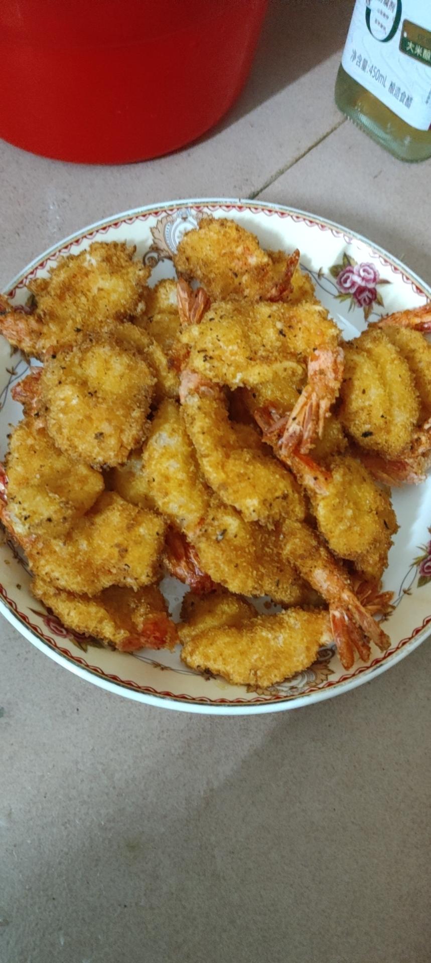 黄金凤尾虾