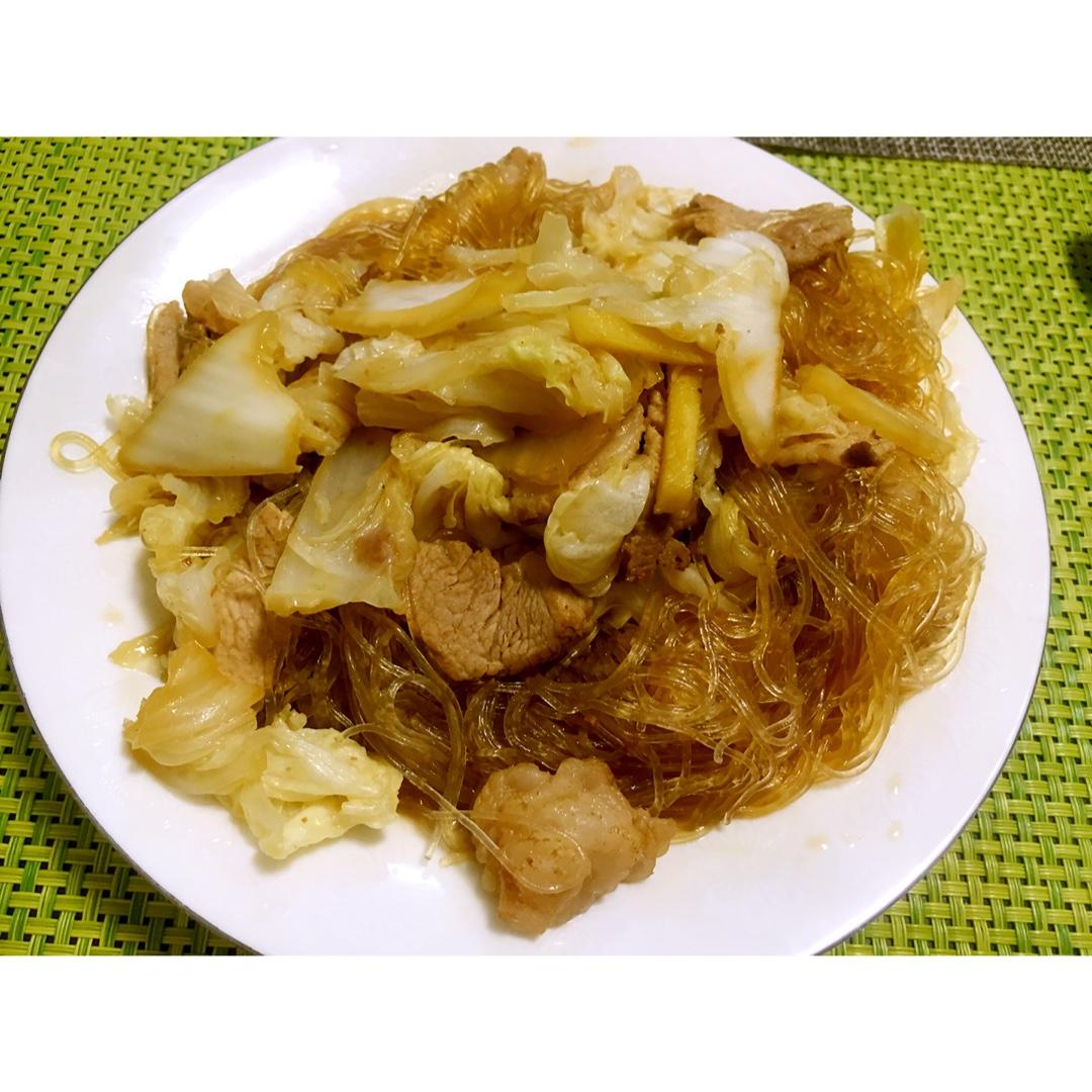 白菜炖粉条