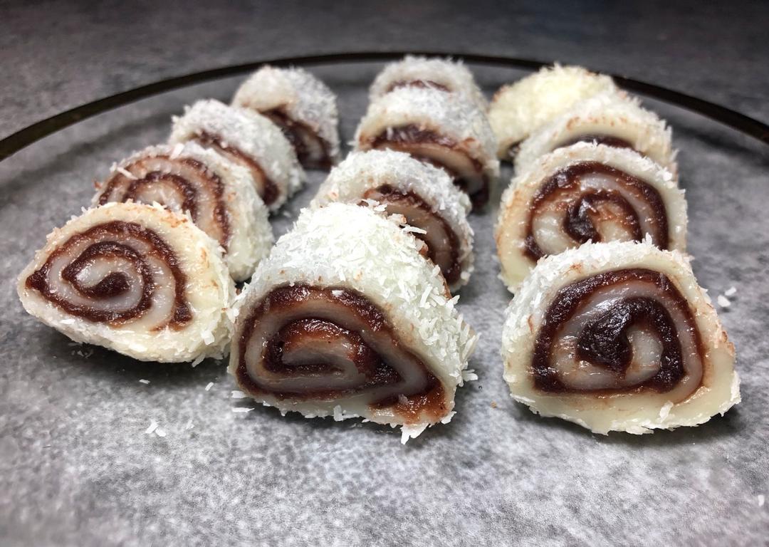豆沙糯米卷