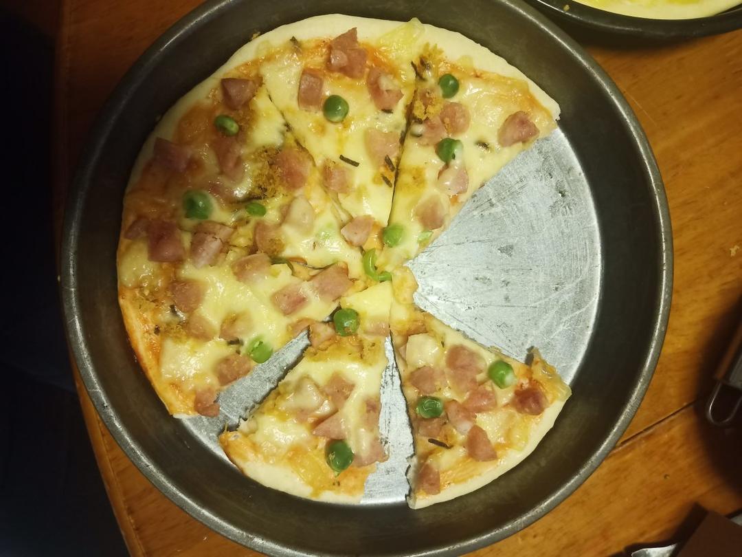 儿子说比BSK好吃的披萨（含披萨酱、饼底做法）