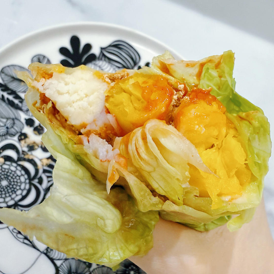 🔥低脂又饱腹的生菜卷‼️越吃越瘦〰️减脂必备