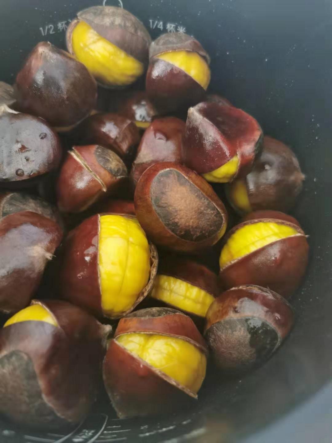 电饭煲糖炒栗子