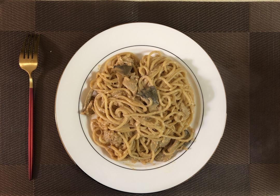 【姜食堂3】姜·猪·面 Korean style rosé spaghetti