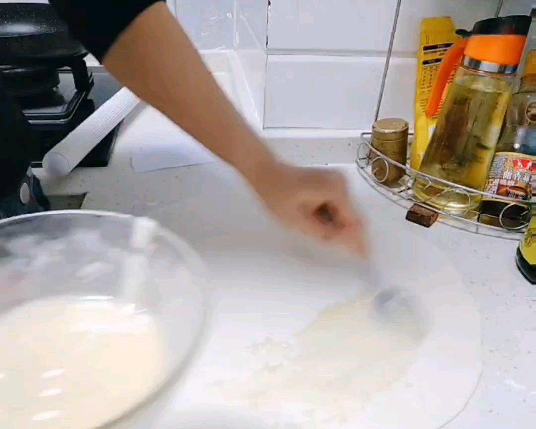 發(fā)面蔥花大餅的做法 步驟8
