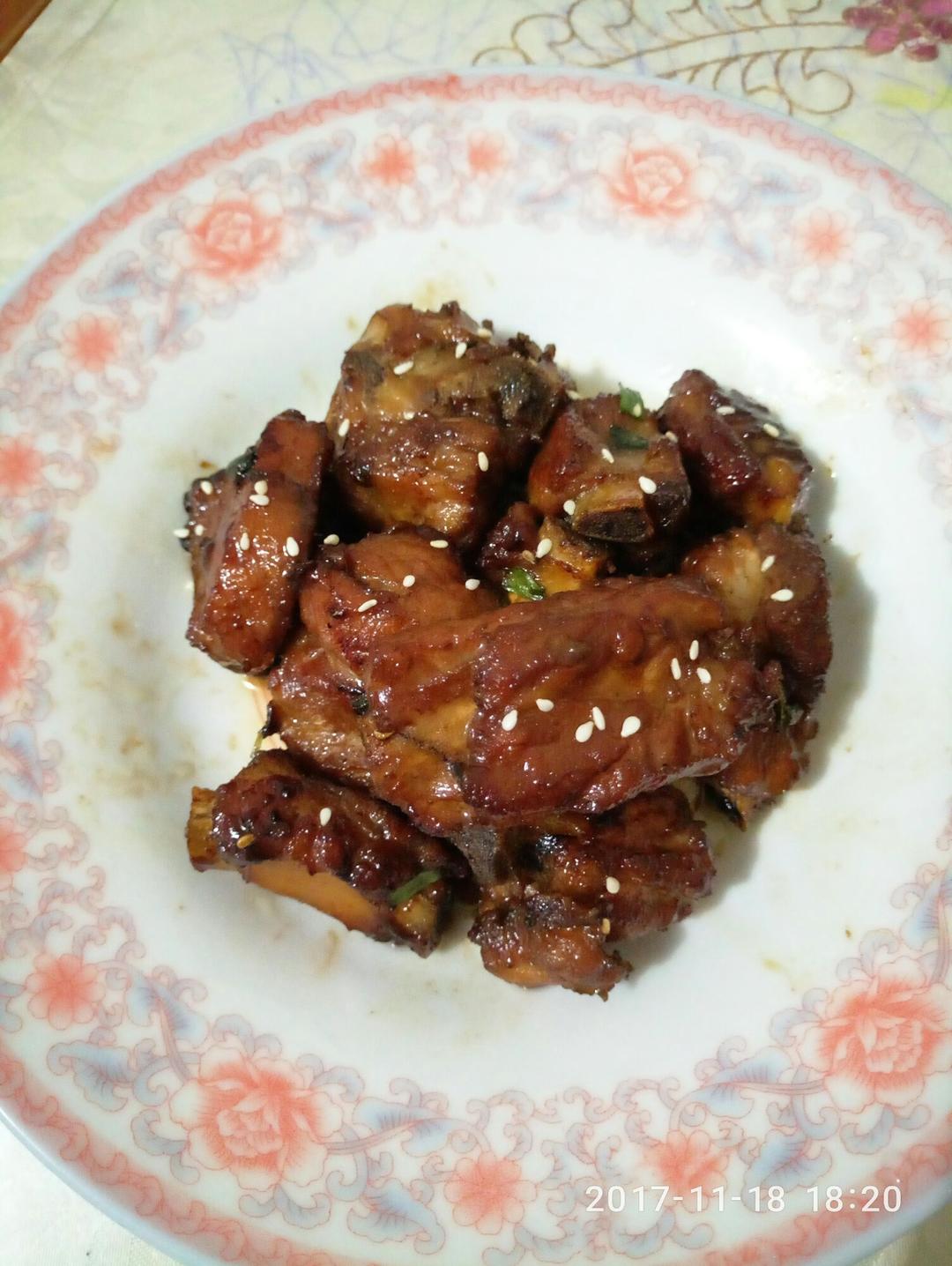 懒人版糖醋排骨