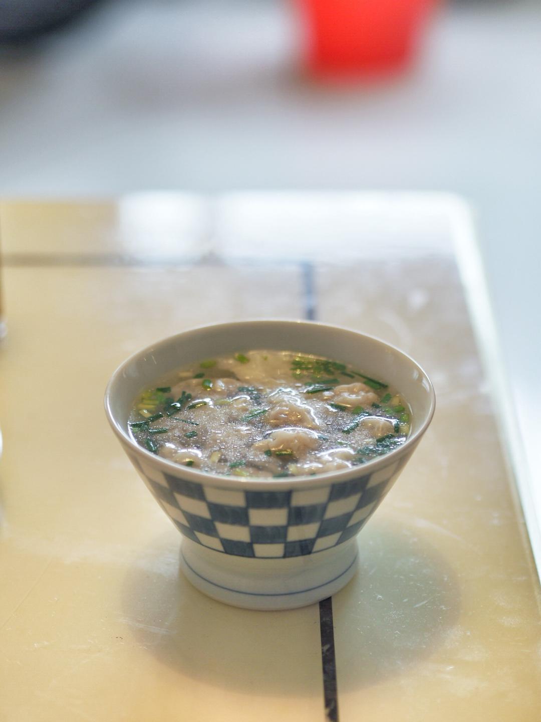 如何诞生一碗小馄饨