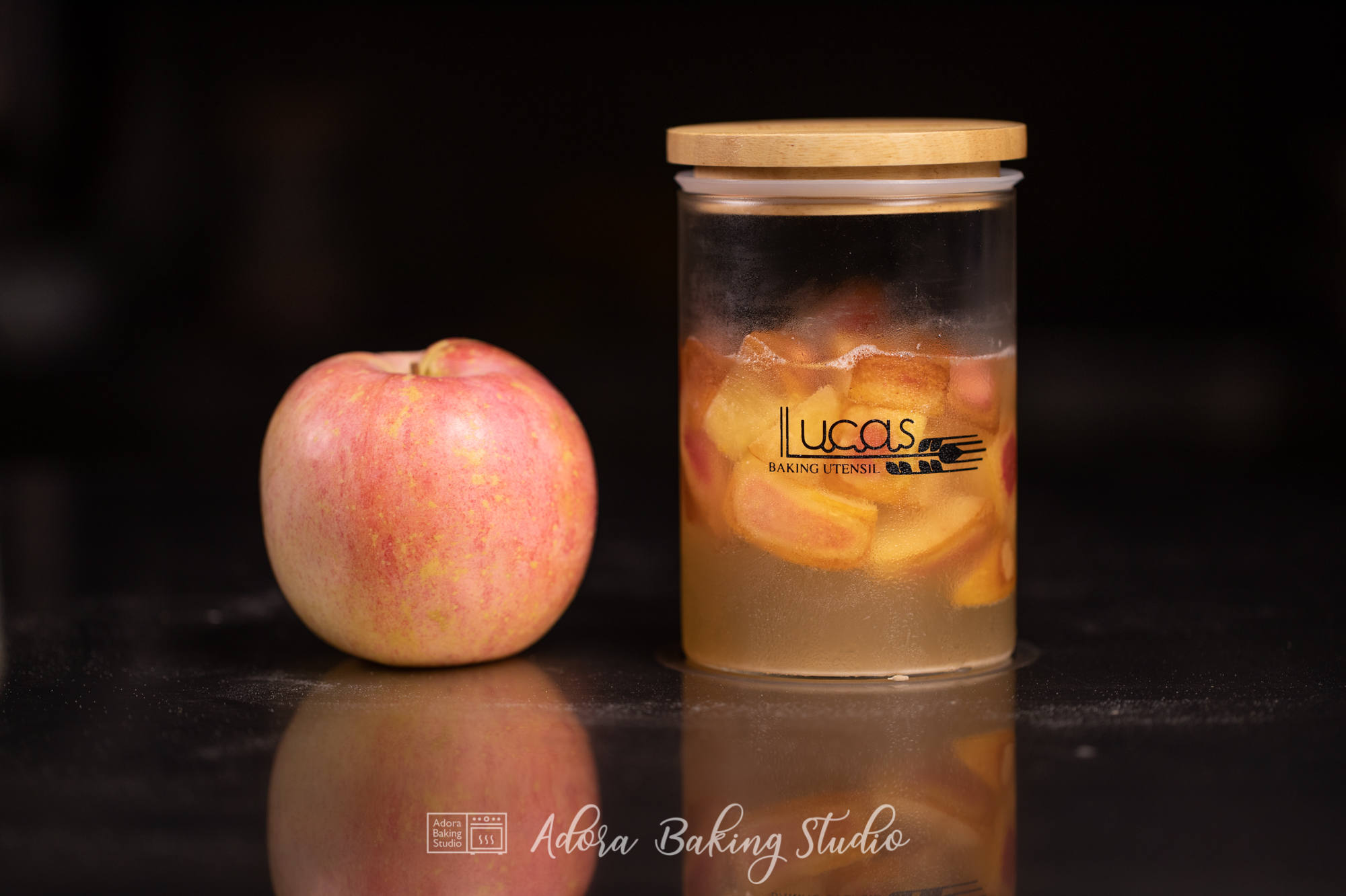 苹果天然酵母的两种喂养方式的做法