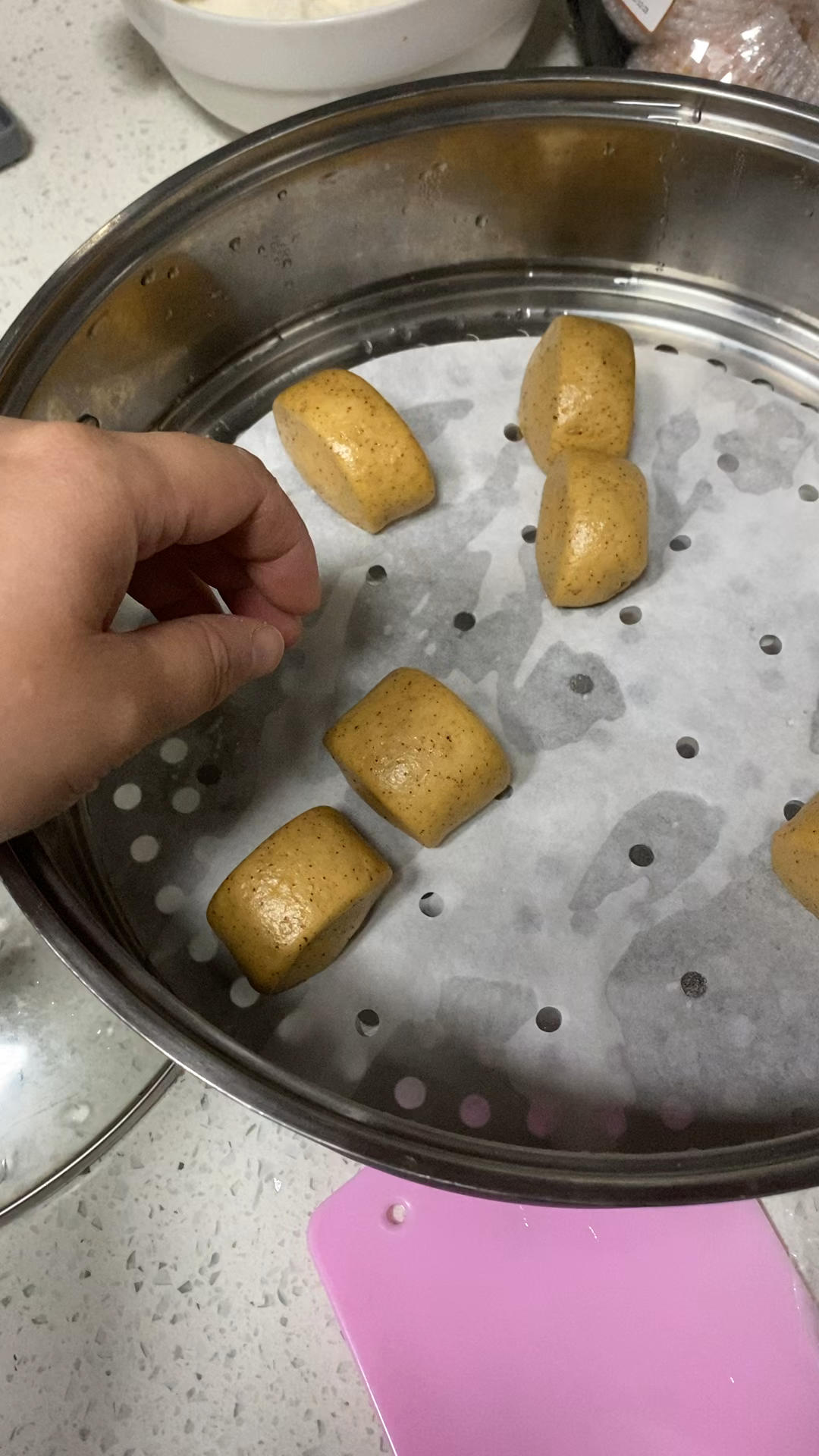 一次发酵【营养红枣牛奶馒头】