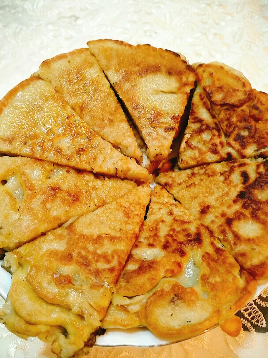 朝气满满香蕉饼