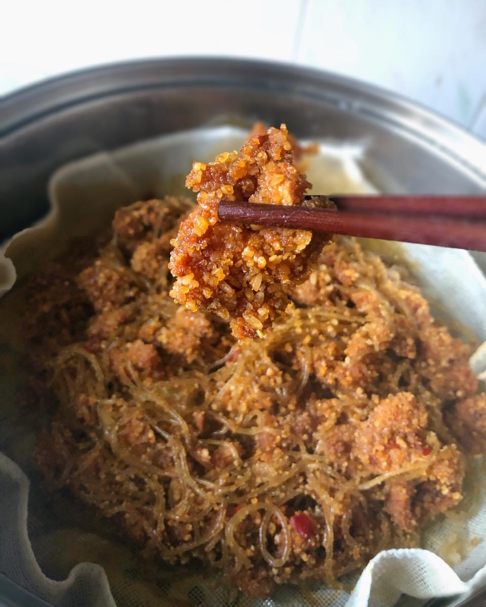 琬儿麻做的粉蒸肉