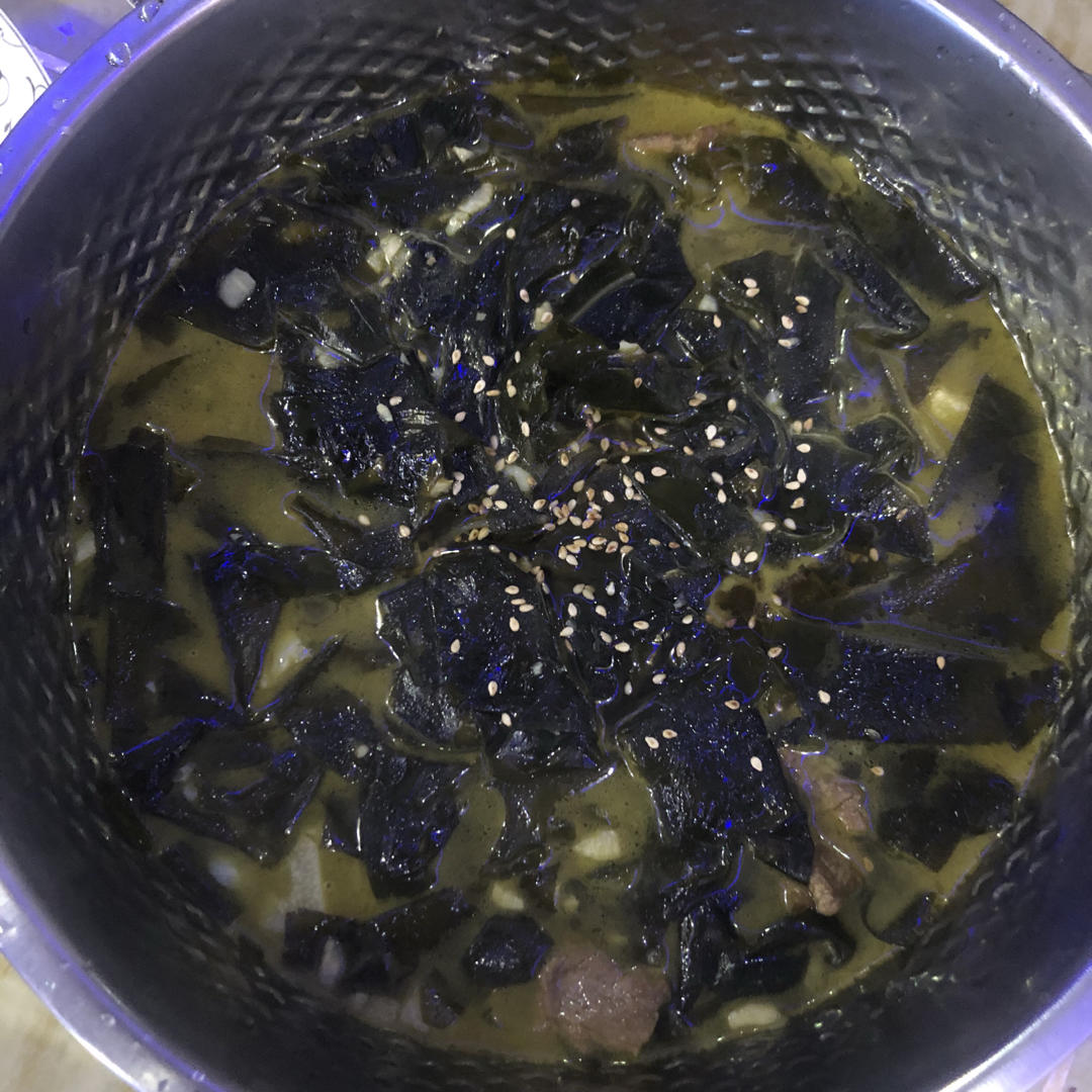 简单好喝的韩式海带汤