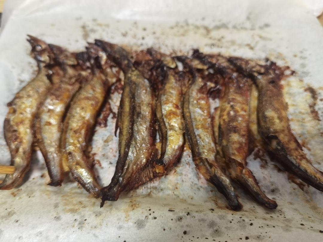 #零厨艺#香烤多春鱼（空气炸锅版）