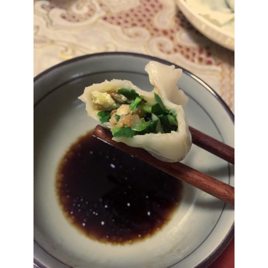 韭菜鸡蛋饺子