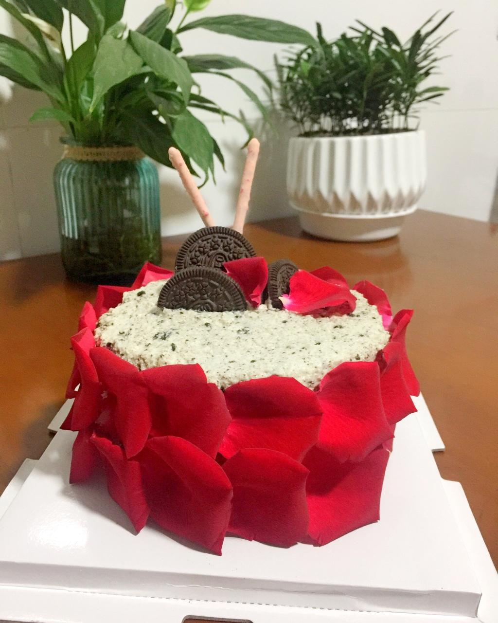 海盐奥利奥奶油脆脆蛋糕